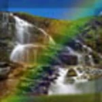 waterfall android application logo